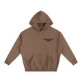 Oversize Fleeced Hoodie SH Latte Brown