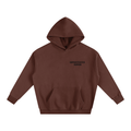 Oversize Fleeced Hoodie  SH Coffee
